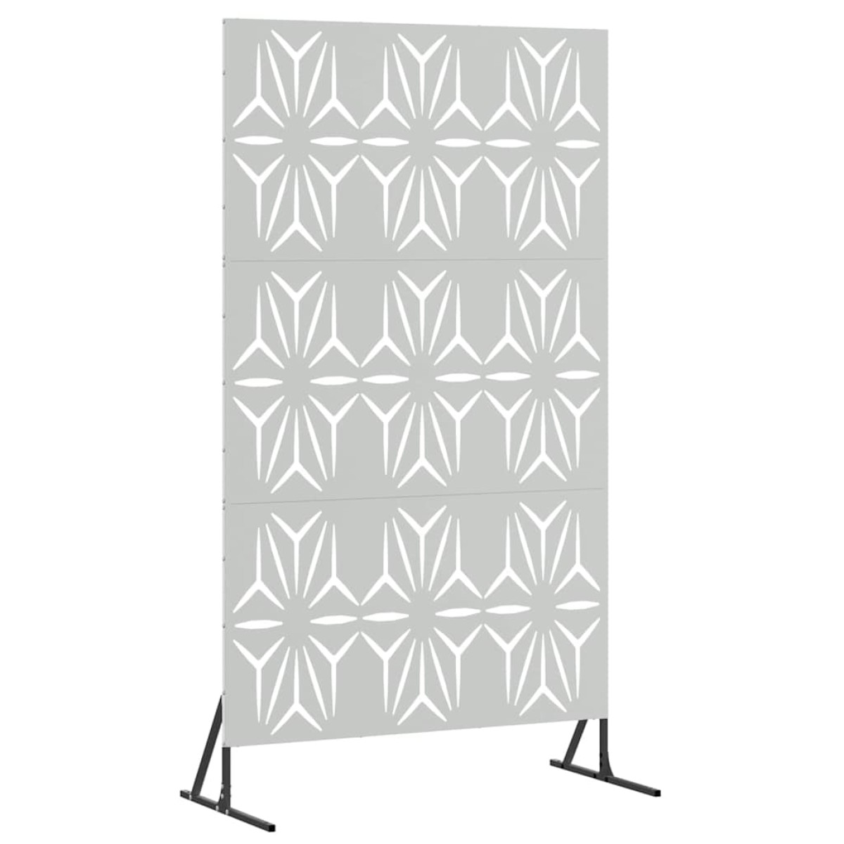 vidaXL Οθόνη Ιδιωτικότητας 100 x 50 x 180 εκ. Γαλβανισμένος Χάλυβας