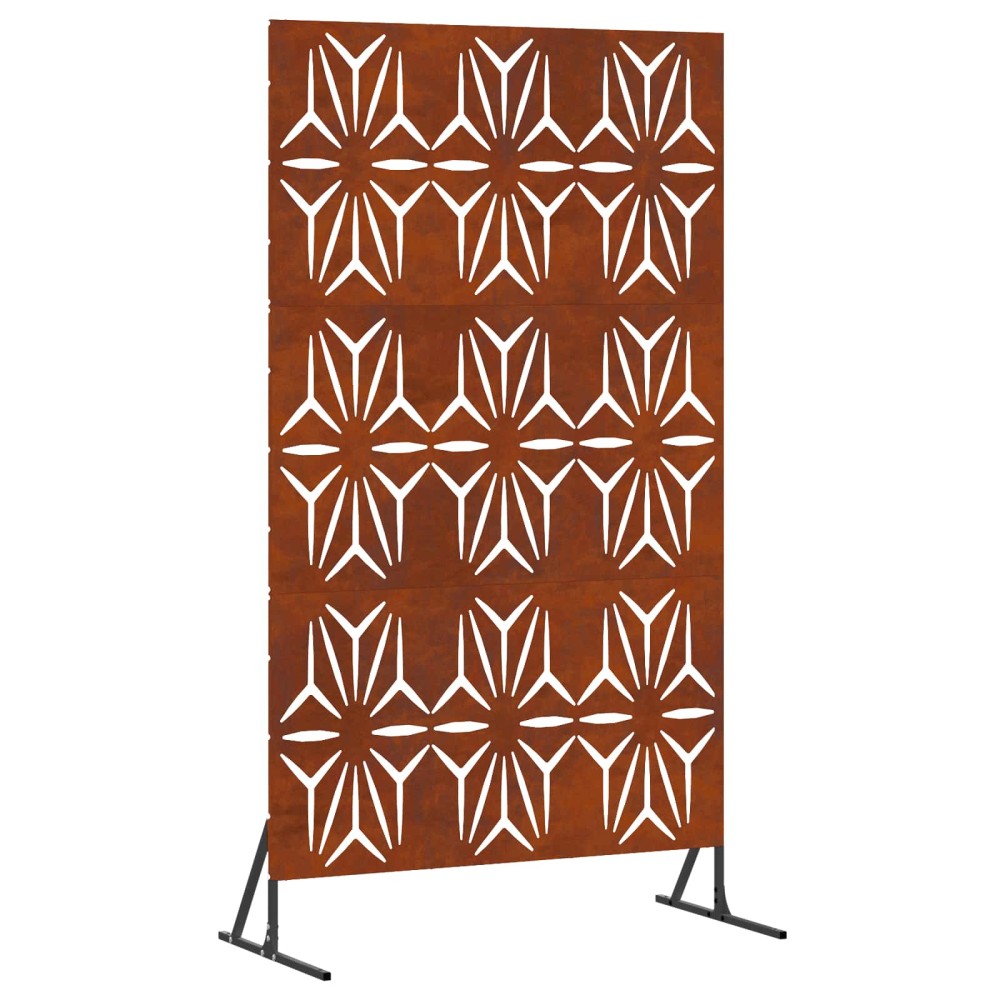 vidaXL Οθόνη Ιδιωτικότητας 100 x 50 x 180 εκ. Σκ rusty