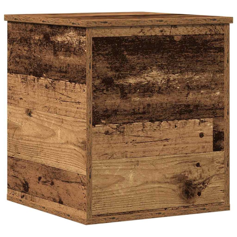 vidaXL Κουτί αποθήκευσης Παλιό Ξύλο 40 x 42 x 46 cm Επεξεργασμένο Ξύλο