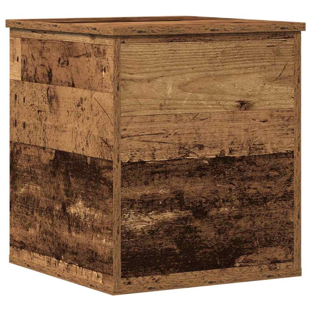 vidaXL Κουτί αποθήκευσης Παλιό Ξύλο 40 x 42 x 46 cm Επεξεργασμένο Ξύλο