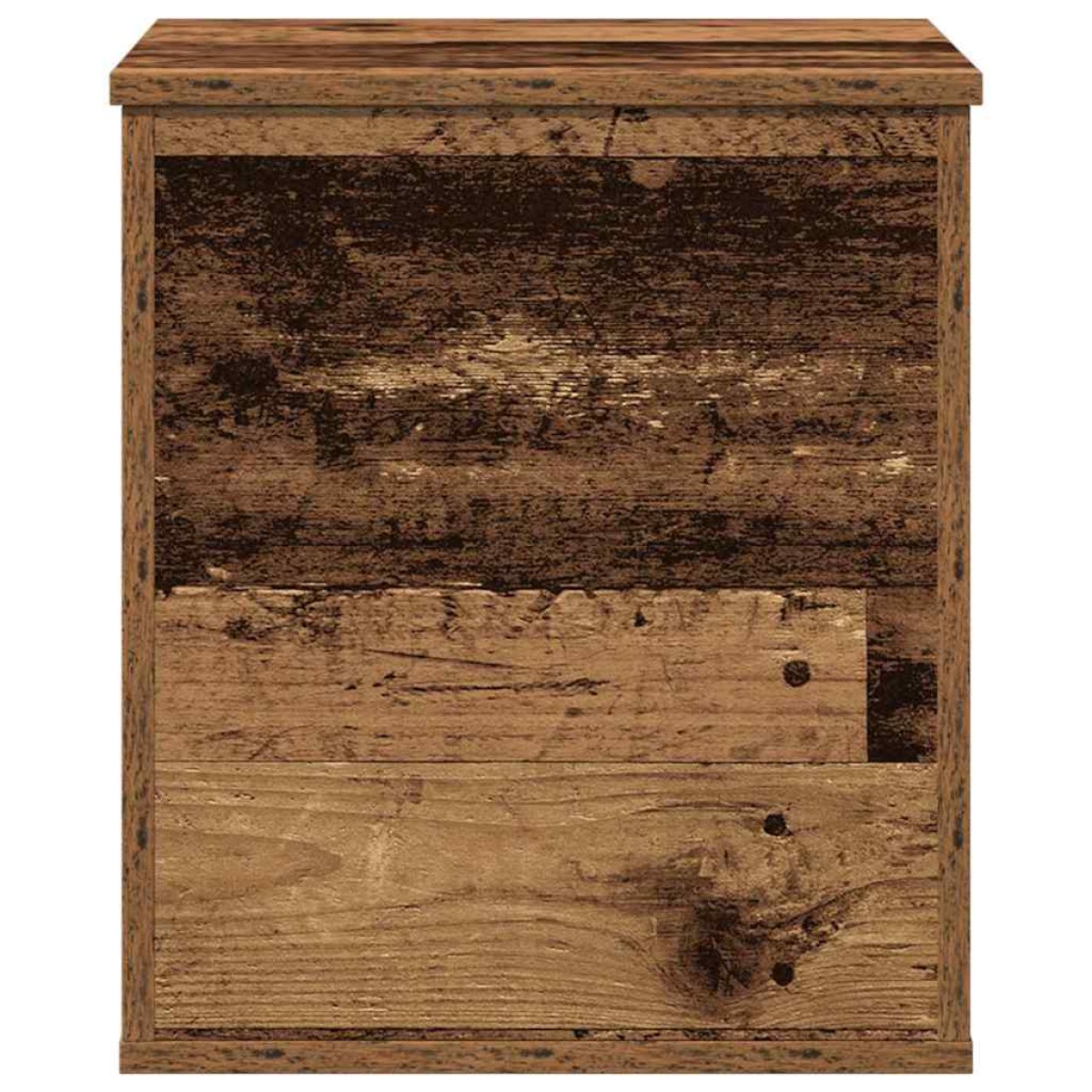 vidaXL Κουτί αποθήκευσης Παλιό Ξύλο 40 x 42 x 46 cm Επεξεργασμένο Ξύλο