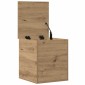 vidaXL Κουτί αποθήκευσης Artisan Oak 40 x 42 x 46 cm