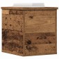 vidaXL Κουτί αποθήκευσης Παλιό Ξύλο 30 x 35 x 35 cm Επεξεργασμένο Ξύλο