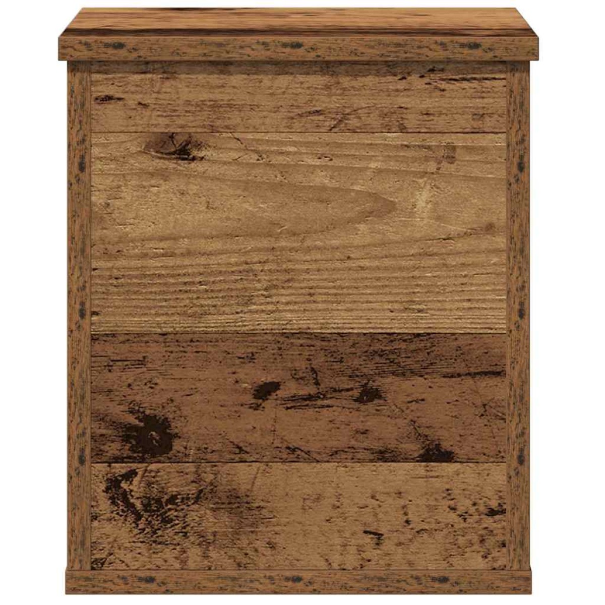 vidaXL Κουτί αποθήκευσης Παλιό Ξύλο 30 x 35 x 35 cm Επεξεργασμένο Ξύλο