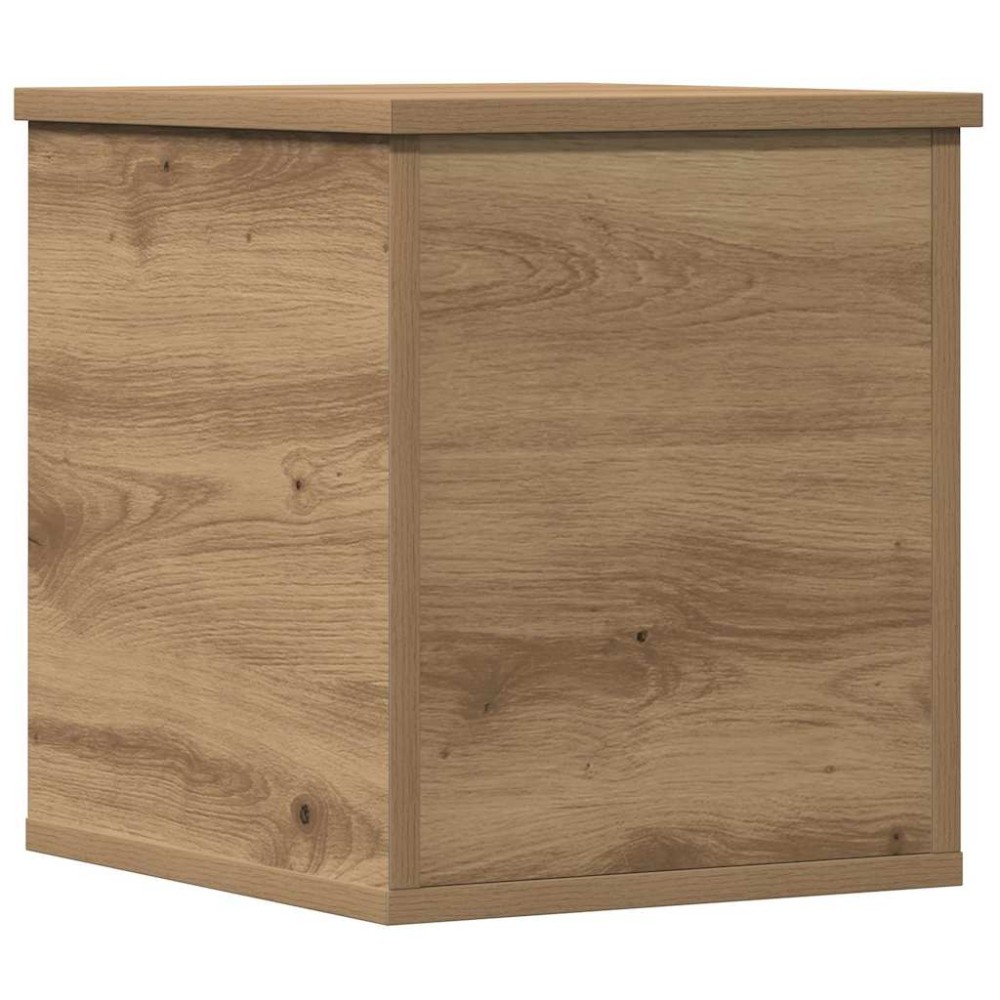 vidaXL Κουτί αποθήκευσης Artisan Oak 30 x 35 x 35 cm
