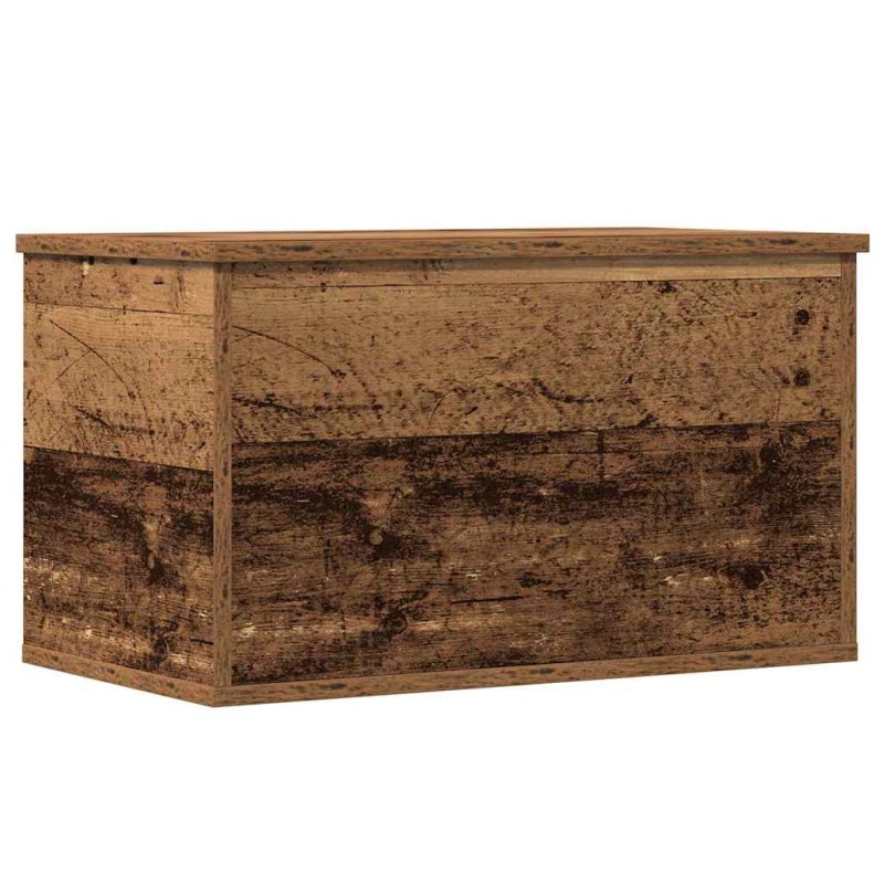 vidaXL Κουτί αποθήκευσης Παλιό Ξύλο 60 x 35 x 35 cm Επεξεργασμένο Ξύλο