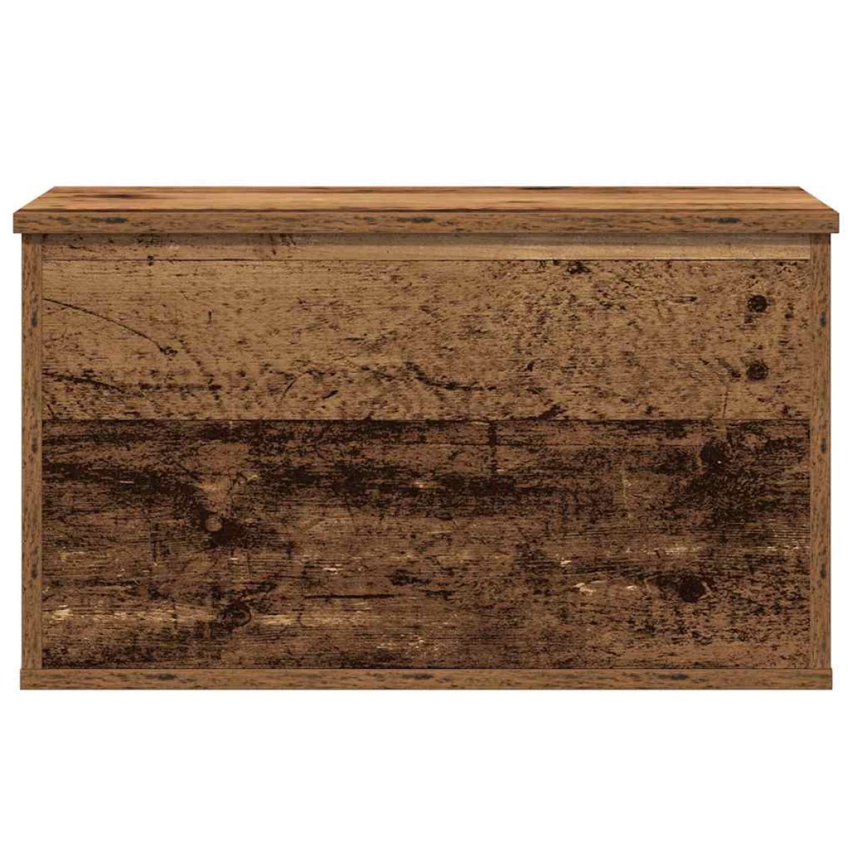 vidaXL Κουτί αποθήκευσης Παλιό Ξύλο 60 x 35 x 35 cm Επεξεργασμένο Ξύλο