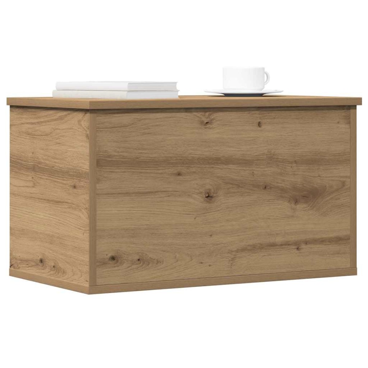 vidaXL Κουτί αποθήκευσης Artisan Oak 60 x 35 x 35 cm