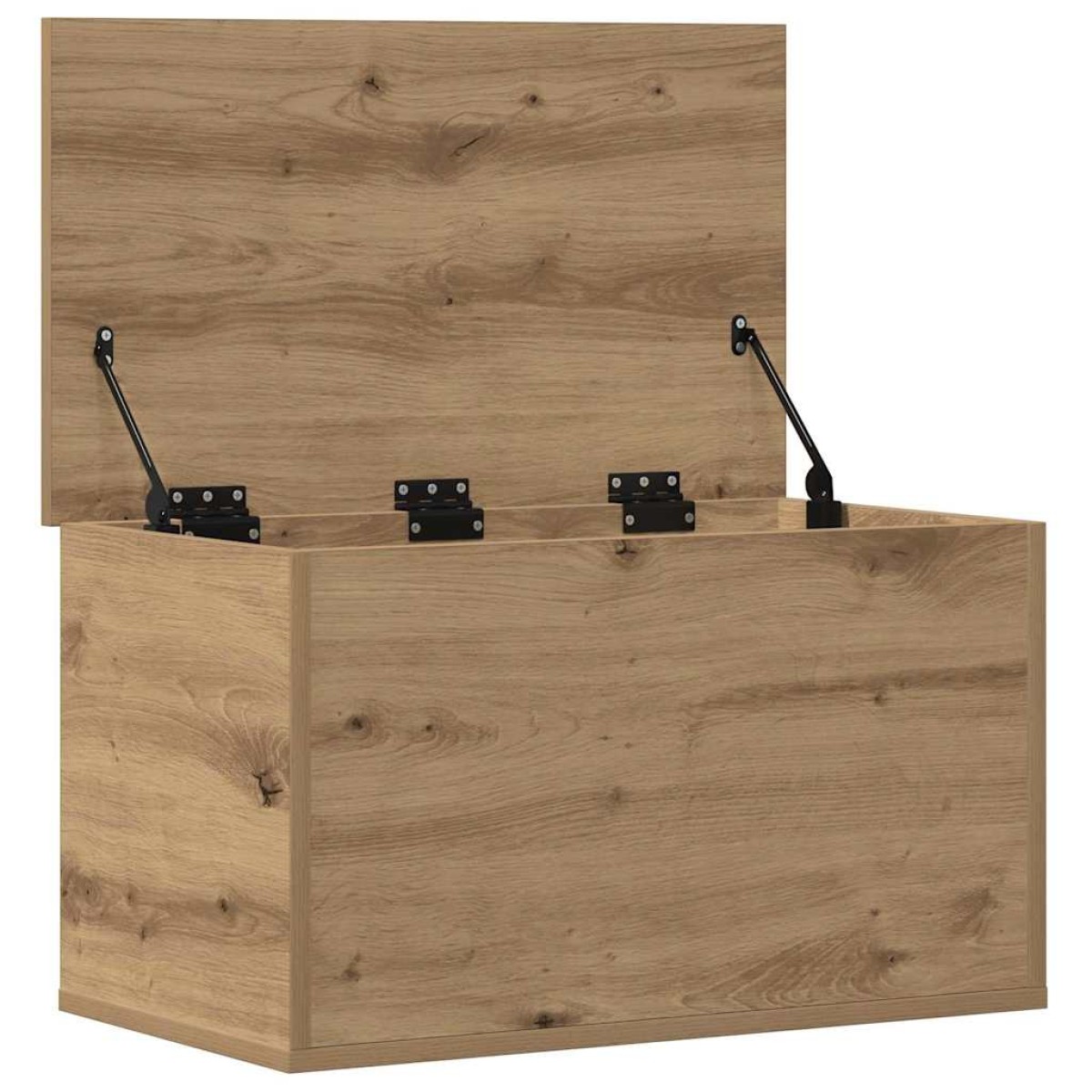 vidaXL Κουτί αποθήκευσης Artisan Oak 60 x 35 x 35 cm