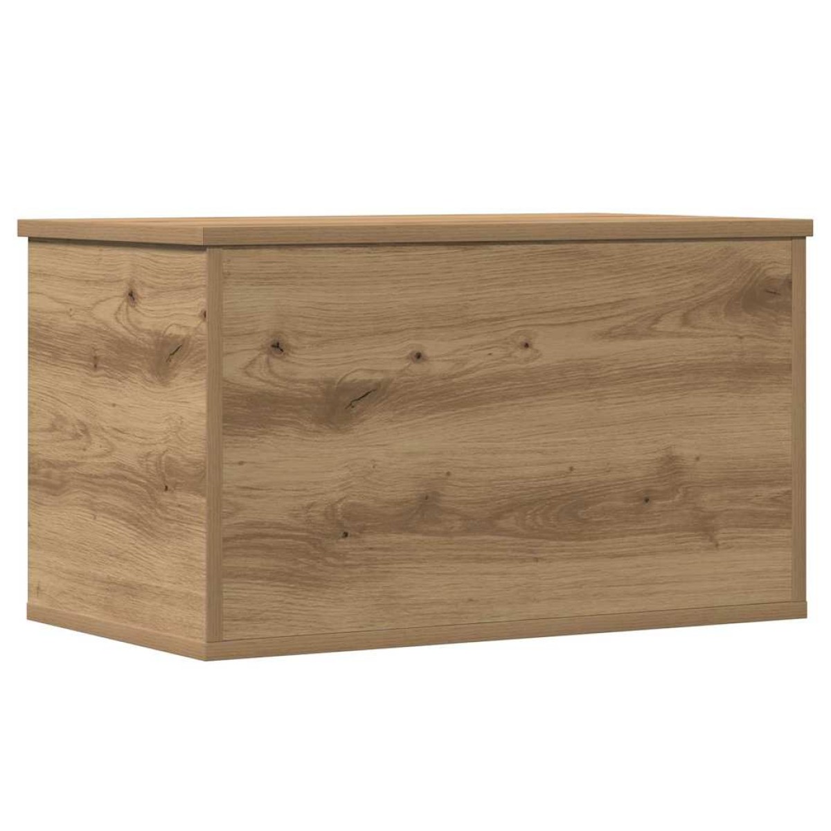 vidaXL Κουτί αποθήκευσης Artisan Oak 60 x 35 x 35 cm