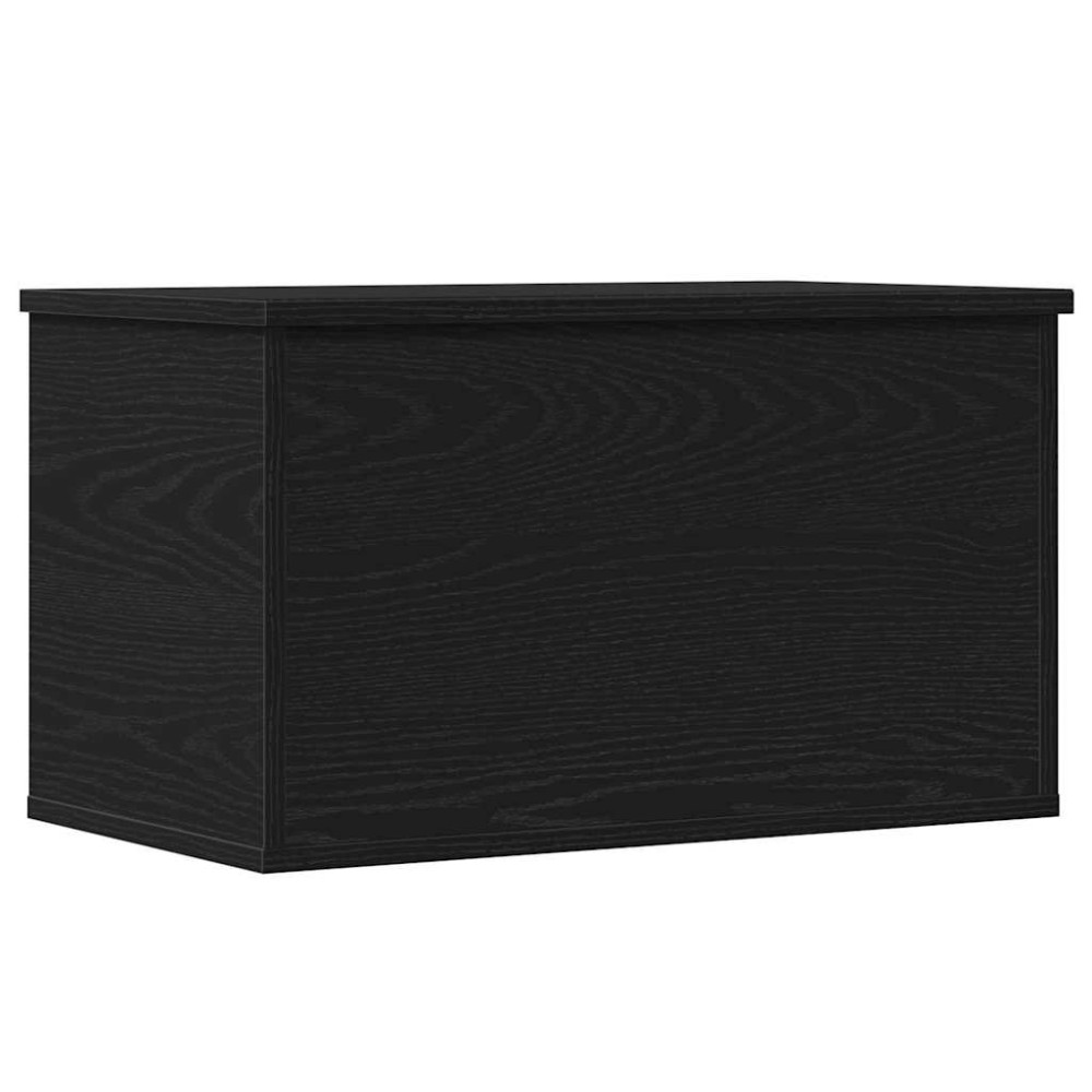 vidaXL Κουτί αποθήκευσης Μαύρη Οξυά 60 x 35 x 35 cm Επεξεργασμένο Ξύλο