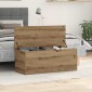 vidaXL Κουτί αποθήκευσης Artisan Oak 90 x 35 x 35 cm
