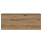 vidaXL Κουτί αποθήκευσης Artisan Oak 90 x 35 x 35 cm
