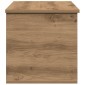 vidaXL Κουτί αποθήκευσης Artisan Oak 90 x 35 x 35 cm