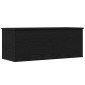 vidaXL Κουτί αποθήκευσης Μαύρη Οξυά 90 x 35 x 35 cm Επεξεργασμένο Ξύλο