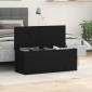 vidaXL Κουτί αποθήκευσης Μαύρη Οξυά 90 x 35 x 35 cm Επεξεργασμένο Ξύλο
