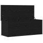 vidaXL Κουτί αποθήκευσης Μαύρη Οξυά 90 x 35 x 35 cm Επεξεργασμένο Ξύλο
