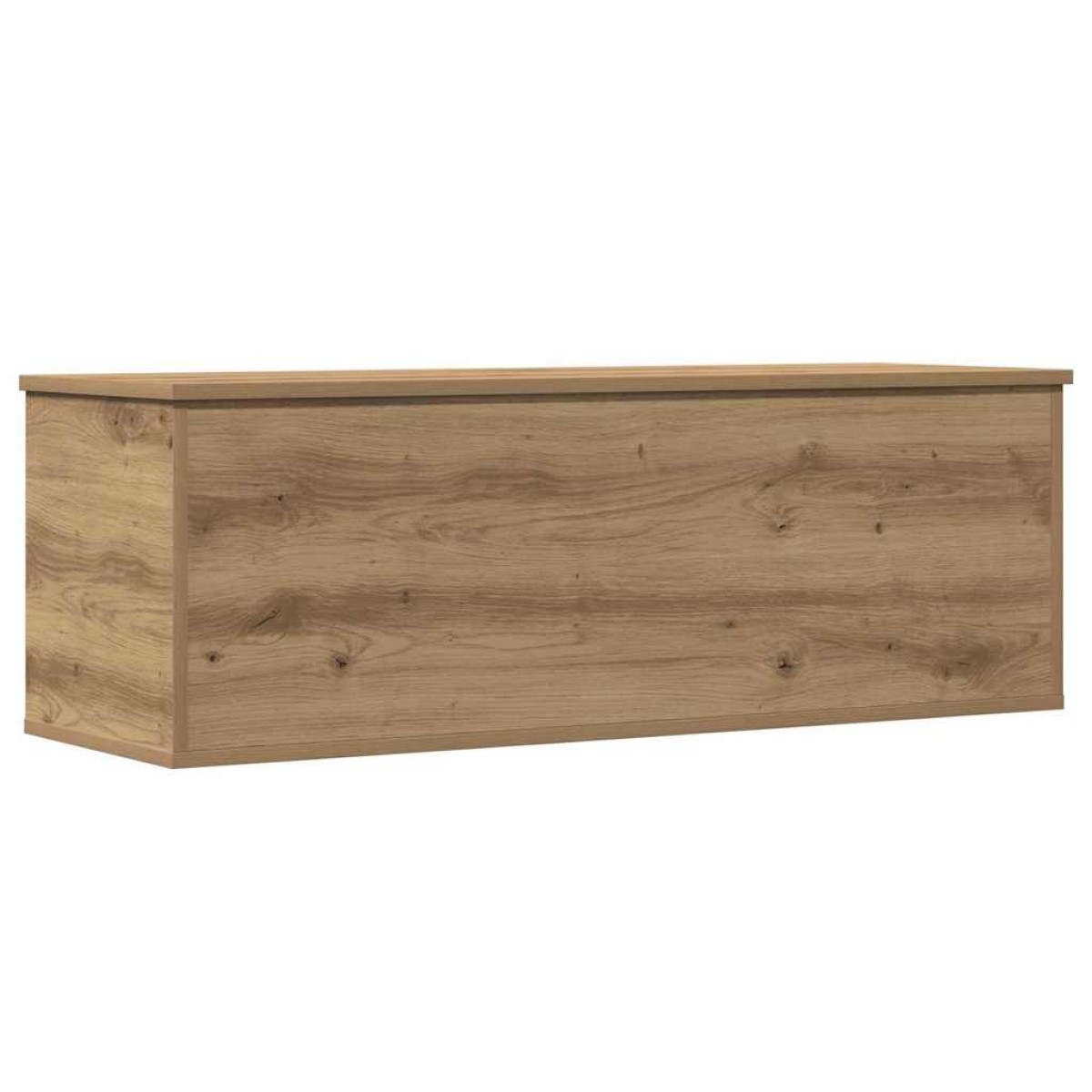 vidaXL Κουτί αποθήκευσης Artisan Oak 102 x 35 x 35 cm