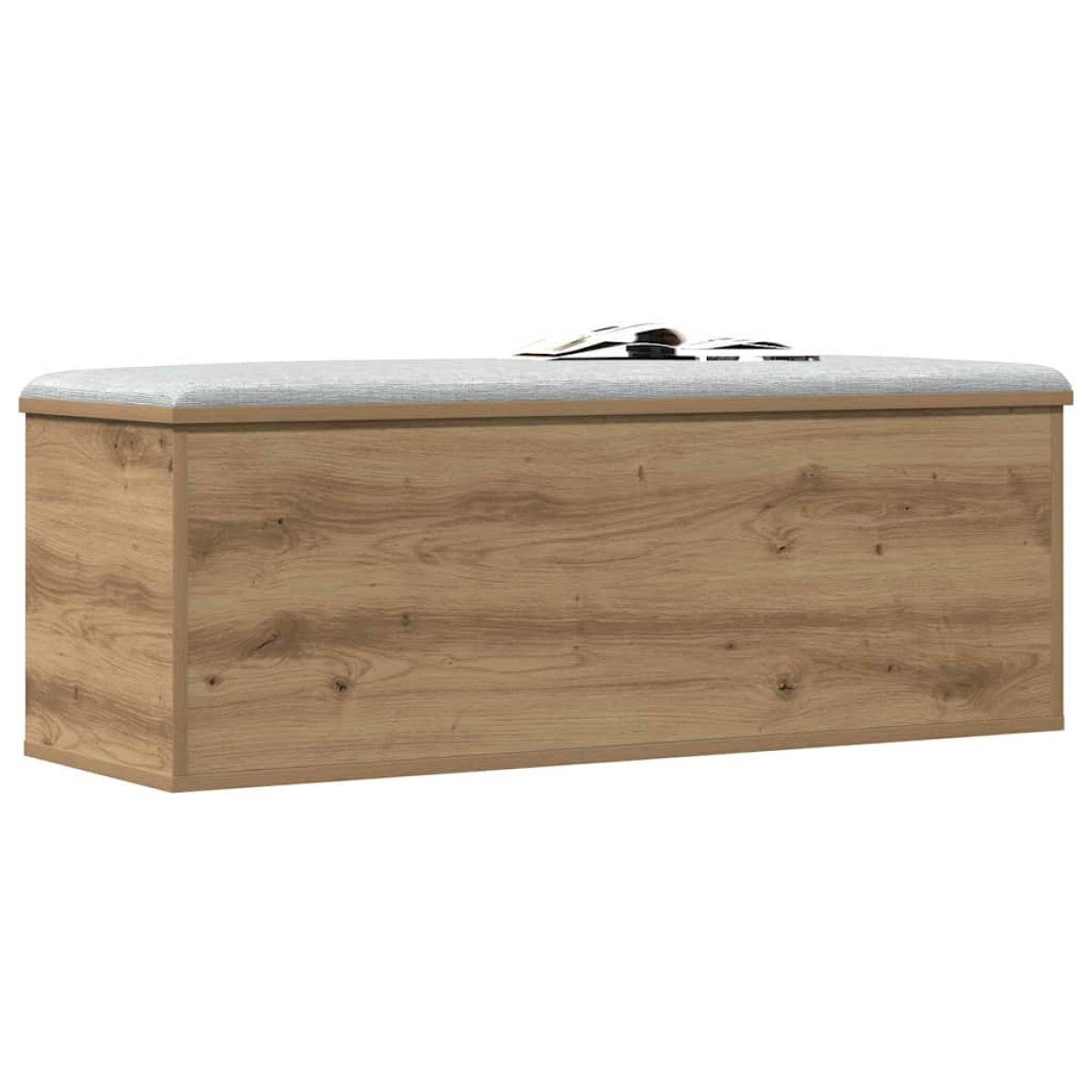 vidaXL Κουτί αποθήκευσης Artisan Oak 102 x 35 x 35 cm