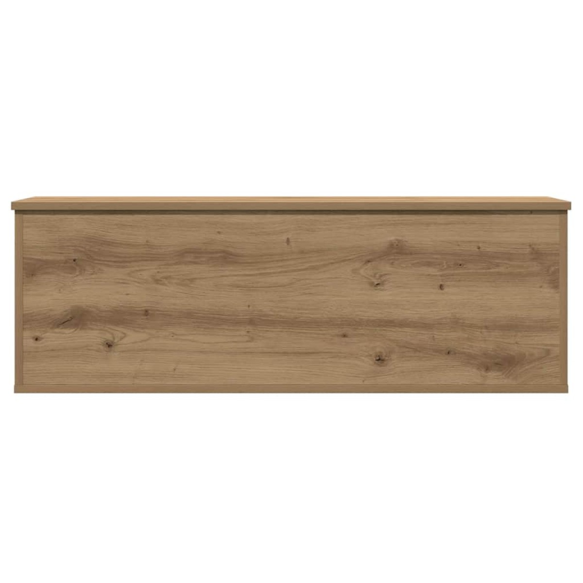 vidaXL Κουτί αποθήκευσης Artisan Oak 102 x 35 x 35 cm