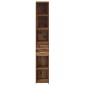 vidaXL Βιβλιοθήκη με συρτάρι Παλιό ξύλο 30 x 42.4 x 185.2 εκ.