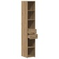 vidaXL Βιβλιοθήκη Artisan Oak 30 x 42.4 x 185.2 εκ.