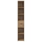 vidaXL Βιβλιοθήκη Artisan Oak 30 x 42.4 x 185.2 εκ.
