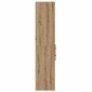 vidaXL Βιβλιοθήκη Artisan Oak 30 x 42.4 x 185.2 εκ.