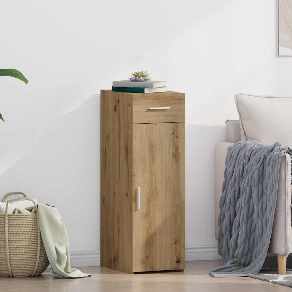 vidaXL Πλαϊνό γραφείο Artisan Oak 30 x 42,5 x 93 εκ.