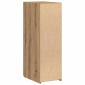 vidaXL Πλαϊνό γραφείο Artisan Oak 30 x 42,5 x 93 εκ.