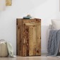 vidaXL Πλαϊνό γραφείο με συρτάρι Παλιό ξύλο 50 x 42,5 x 93 εκ.