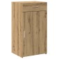 vidaXL Πλαϊνό γραφείο Artisan Oak 50 x 42,5 x 93 εκ.