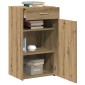 vidaXL Πλαϊνό γραφείο Artisan Oak 50 x 42,5 x 93 εκ.