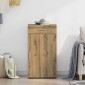 vidaXL Πλαϊνό γραφείο Artisan Oak 50 x 42,5 x 93 εκ.