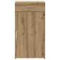 vidaXL Πλαϊνό γραφείο Artisan Oak 50 x 42,5 x 93 εκ.