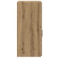vidaXL Πλαϊνό γραφείο Artisan Oak 50 x 42,5 x 93 εκ.