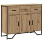 vidaXL Πλαϊνό γραφείο Artisan Oak 97 x 32,5 x 74,5 εκ.