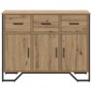 vidaXL Πλαϊνό γραφείο Artisan Oak 97 x 32,5 x 74,5 εκ.