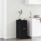 vidaXL Φαρμακοποιϊκή Ντουλάπα Μαύρη δρυς 30 x 41 x 77.5 εκ
