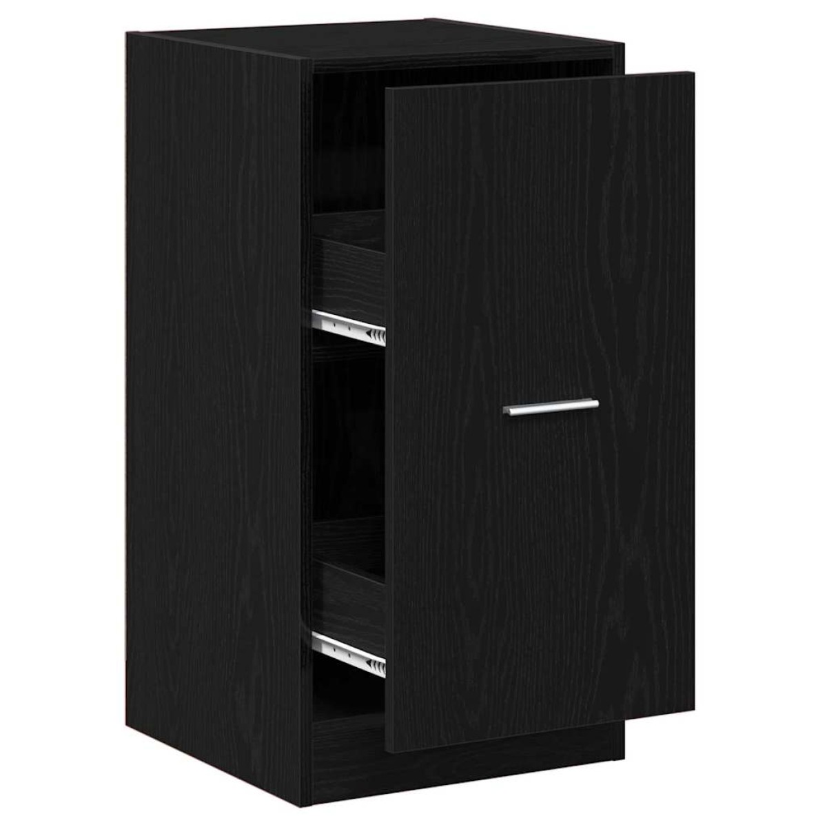 vidaXL Φαρμακοποιϊκή Ντουλάπα Μαύρη δρυς 40 x 41 x 77.5 εκ.