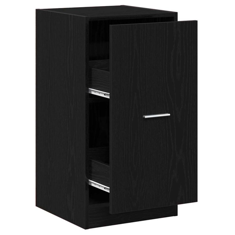 vidaXL Φαρμακοποιϊκή Ντουλάπα Μαύρη δρυς 40 x 41 x 77.5 εκ.