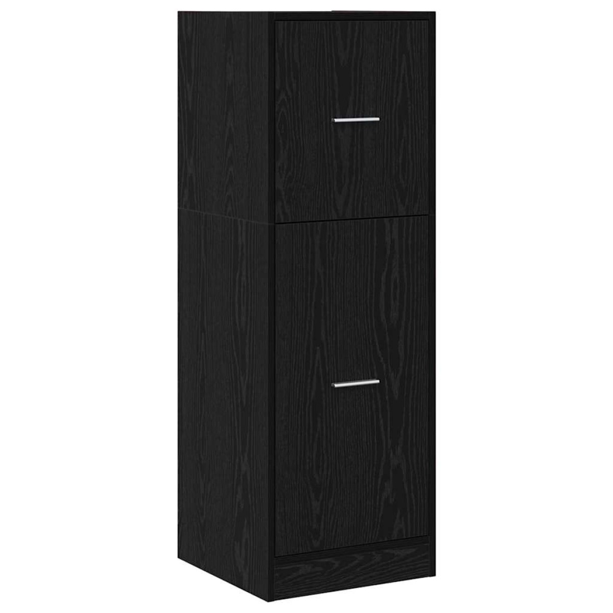 vidaXL Φαρμακοποιϊκή Ντουλάπα Μαύρη δρυς 40 x 41 x 118 εκ.