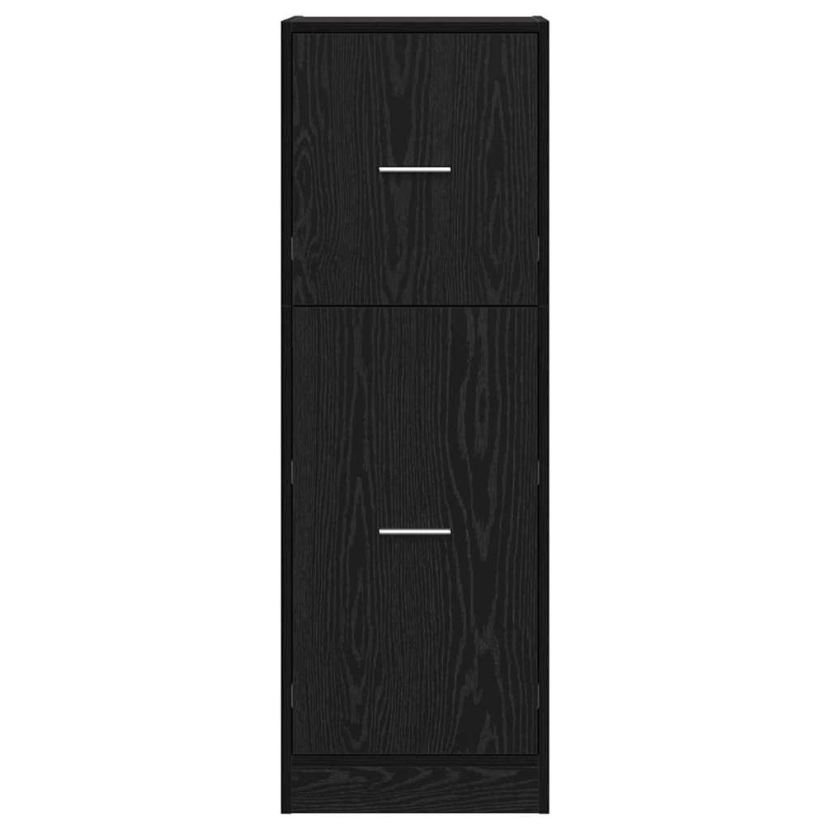 vidaXL Φαρμακοποιϊκή Ντουλάπα Μαύρη δρυς 40 x 41 x 118 εκ.