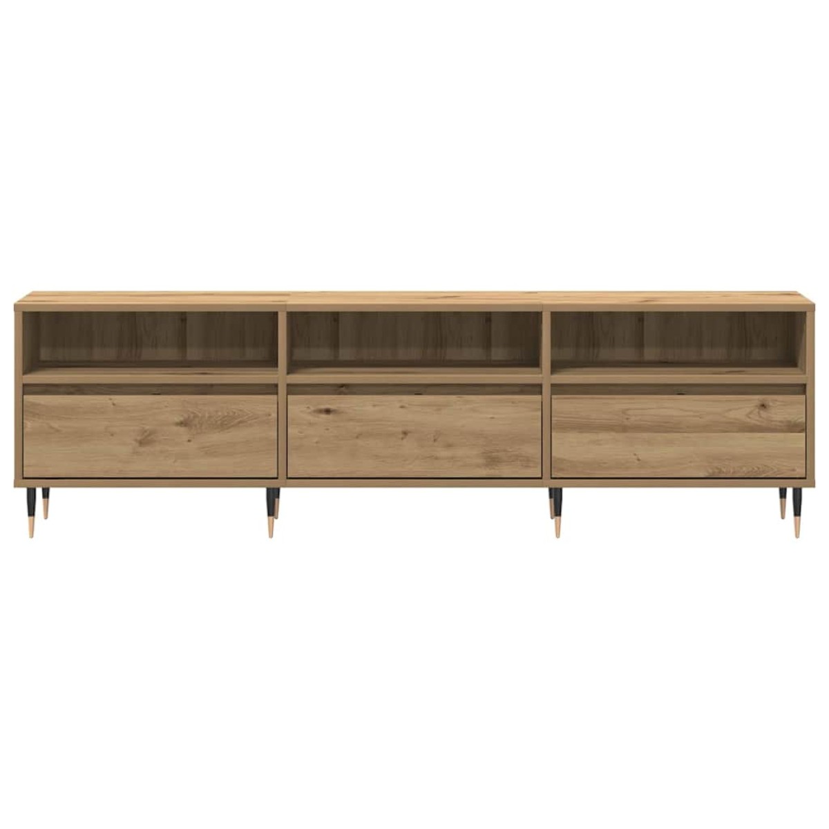 vidaXL Ντουλάπι TV 150 x 30 x 45 εκ Artisan Oak Επεξεργασμένο Ξύλο