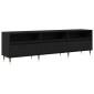 vidaXL Ντουλάπι TV 150 x 30 x 45 εκ Μαύρη Οξυά Επεξεργασμένο Ξύλο
