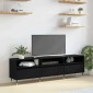 vidaXL Ντουλάπι TV 150 x 30 x 45 εκ Μαύρη Οξυά Επεξεργασμένο Ξύλο