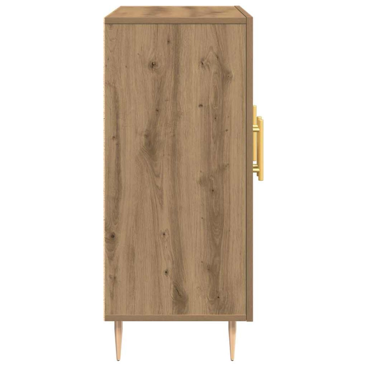 vidaXL Πλαϊνό γραφείο Artisan Oak 90 x 34 x 80 εκ. Επεξεργασμένο Ξύλο