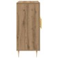 vidaXL Πλαϊνό γραφείο Artisan Oak 90 x 34 x 80 εκ. Επεξεργασμένο Ξύλο