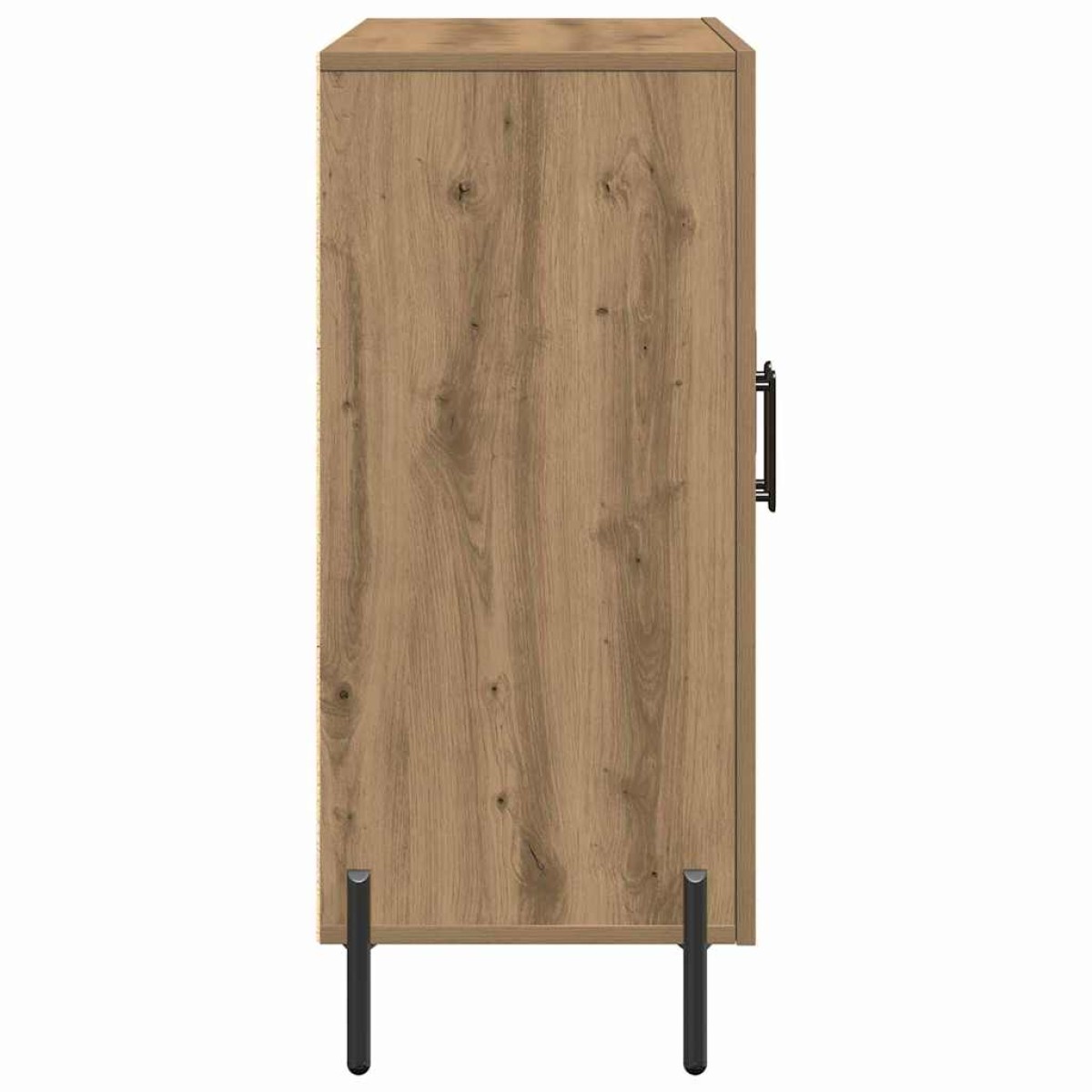 vidaXL Πλαϊνό γραφείο Artisan Oak 90 x 34 x 80 εκ. Επεξεργασμένο Ξύλο