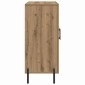 vidaXL Πλαϊνό γραφείο Artisan Oak 90 x 34 x 80 εκ. Επεξεργασμένο Ξύλο